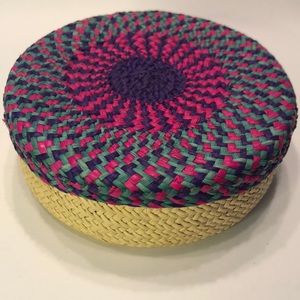 Rattan coasters